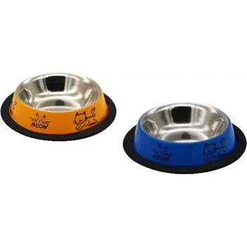 Miska pro psa Miska pro kočku protiskluzová nerezová mat 0,22 l/11 cm