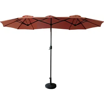 Slunečník Zahradní slunečník 200x400 cm