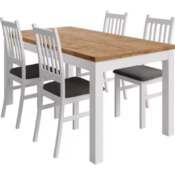 Jídelní set Jídelní set Agbet wotan/bílá