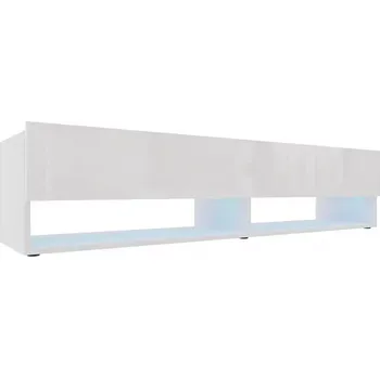 Obývací stěna Tv stolek Izumi 175 WH bílá mat/lesk