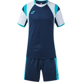 Komplet JOMA LIGA PRO, barva tmavě modrá - bílá - tyrkysová, velikost S