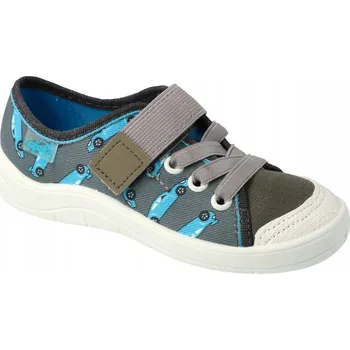 Chlapecká obuv Befado dětské tenisky šedé, velikost 27