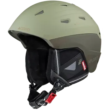 Cairn Xplorer Pure lyžařská helma, Mat Khaki Bronze 59-61