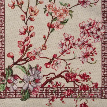 Stolování GOBELÍNOVÝ UBRUS THAI RŮŽOVÝ 40X100