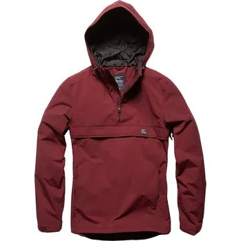 Pánská větrovka Vintage Industries® Bunda Shooter Anorak Vintage Industries®, Barva: Červená, Velikost: XL