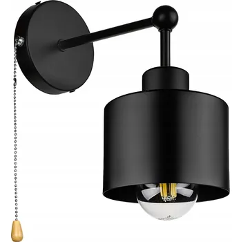 Nástěnné svítidlo Nástěnné svítidlo LEDLUX černé E27 60 W