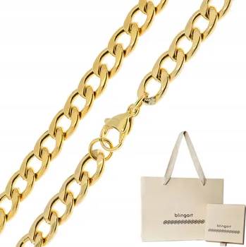 Náhrdelník Pozlacený pánský náhrdelník vazba „pancr“ 60cm 30g