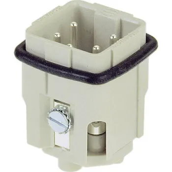 Konektor HARTING Han® 4A-M 09200042611 vložka pinového konektoru, seria Han® A, 1 ks