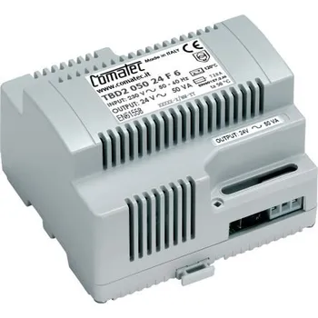 Transformátor Transformátor na lištu DIN 50VA, primární napětí: 230V ac, sekundární napětí: 24V ac, počet výstupů: 1, Lišta DIN