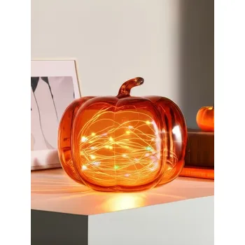 Lampička Sinsay - Dekorativní LED lampička ve tvaru dýně - oranžová - 562GO-22X - 562GO-22X-ONE