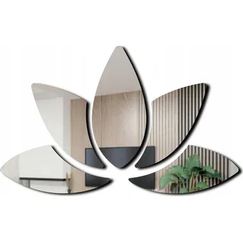 Zrcadlo Akrylové Zrcadlo 55 x 34 cm KVĚT