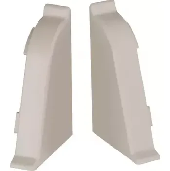 Kuchyňská pracovní deska Koncovka levá pro lištu k pracovní desce BL44 mramor latina 136