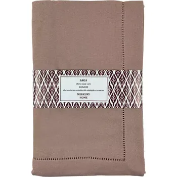 ubrus Běhoun na stůl SAGA světle růžový 45x140 easy care