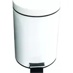 Odpadkový koš nerez 5l bílý