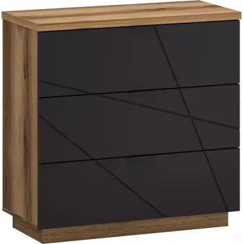 Obývací stěna Komoda 3s Orient G dub delano/černý