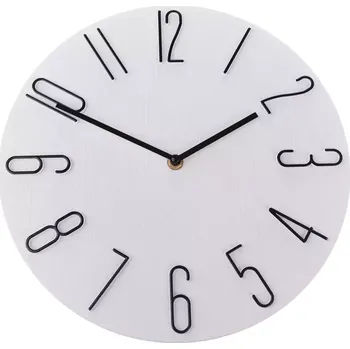 Hodiny Plastové nástěnné hodiny PLO007 30.5 x 30.5 x 4 cm