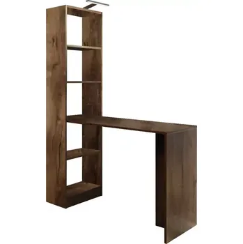 Kancelářská sestava Psací Stůl B-1 Tmavý Jasan