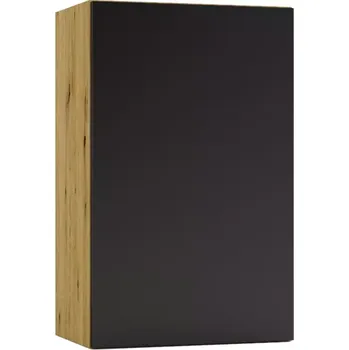 Kuchyňská skříňka Kuchyňská skříňka Cosmo Isabel W45 P/L černý hrášek/dub artisan