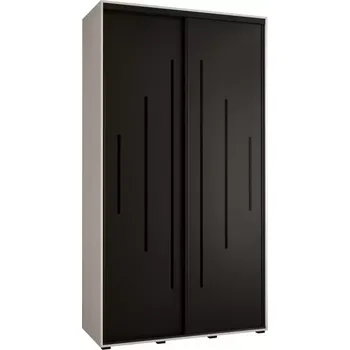 Předsíňová stěna Skříň 45 Canaris 12 140 bílá/černá/černá