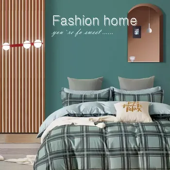 Povlečení Povlečení z bavlněného saténu ALBS-M0005B 140x200