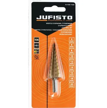Vrták Vrták kuželový, titanový, 4,0 - 20,0 mm, Jufisto