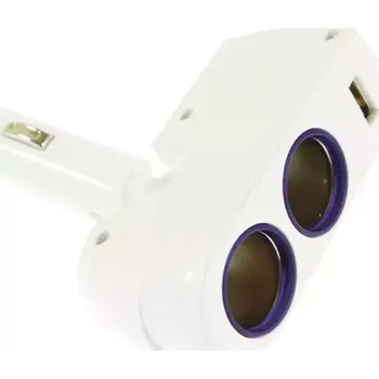 Auto-moto Rozdvojka s USB 1AMP