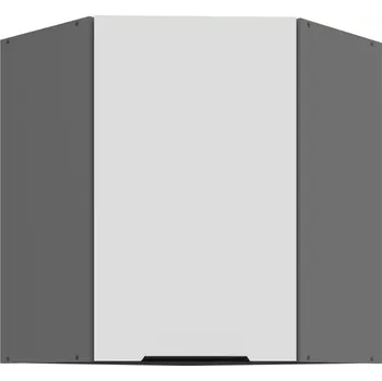 Kuchyňská skříňka Aria WH/ANT Anti Fingerprint 60x60 Gn-72 1f (45°)