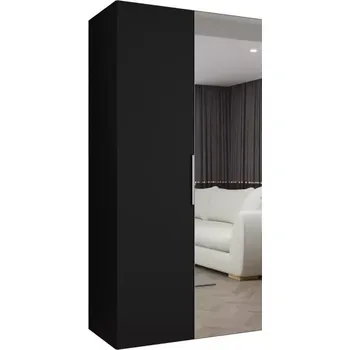 Předsíňová stěna Skříň Marbella II 100 černá/stříbrná