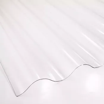 Průsvitná krytina Vlnitá deska PVC 2000 x 900 x 0,8 mm čirá