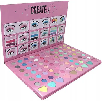 Oční stíny CREATE 84575 PALETKA OČNÍCH STÍNŮ XXL 17603