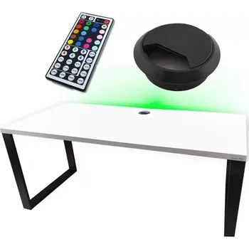 Psací stůl Psací Stůl Low Loft Bílý 120x60x2,8 Model 2