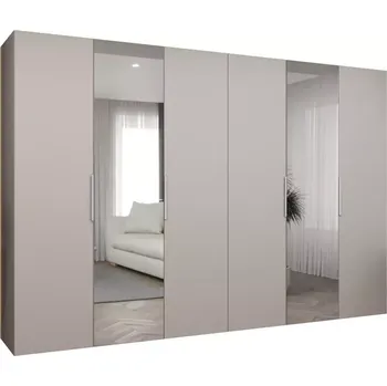 Předsíňová stěna Skříň Marbella II 300 kašmír/stříbrná