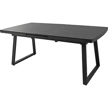 Jídelní set Stůl Luton 80094DM černý