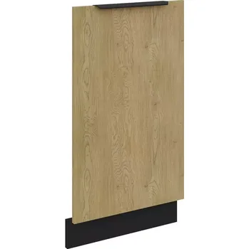 Dvířka pro vestavnou myčku Cremona Sokl černá Zm 713x446