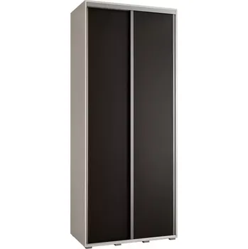 Předsíňová stěna Skříň 45 Canaris 1 100 bílá/černá/silver