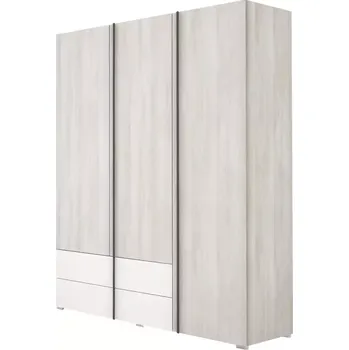 Kancelářská sestava Skříň Remo RM1 dub wilton/bílá/antracit