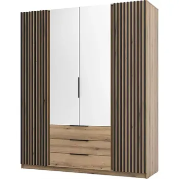 Kancelářská sestava Skříň Kaja EV/EV-BL 2LAM 2 Zrcadlo 3S