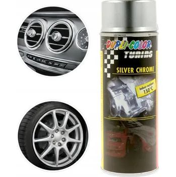 Barva ve spreji Tuning Line Akrylový lak s efektem stříbrného chromu 150°C 400ML
