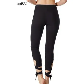 Dámské legíny Skiny Legíny 85097 Černá Slim Fit 44