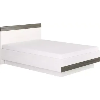 Ložnicová sestava Postel Blanco 150 cm, borovice sněžná / new grey