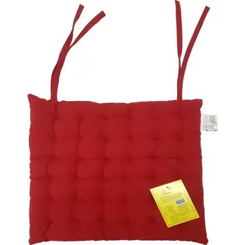 Podsedák Podsedák na židli SSE-JBT-1008 40x40 cm červený