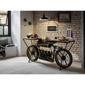 Stojan na víno Hosana Home Prezentační stůl Motorcycle Bombay