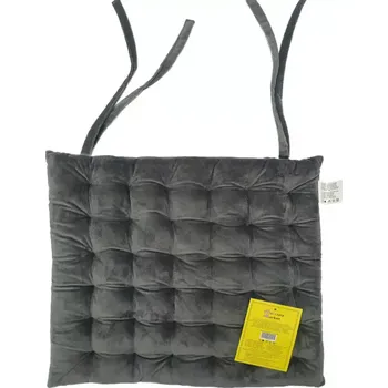 Podsedák Podsedák na židli SSE-JBT-1012 15 40x40cm tmavě šedý