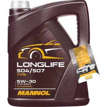 Motorový olej Mannol Longlife 504/507 5W30 4L 7715 - Motorový olej