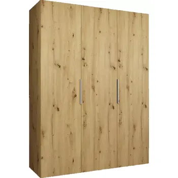 Předsíňová stěna Skříň Marbella I 150 artisan stříbrná