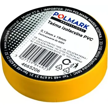 Izolační páska Elektrická izolační páska 20m žlutá