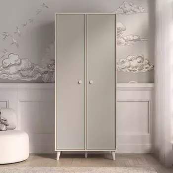 Ložnicová sestava Skříň Mevel 02 pouštní písek/šedá pallad