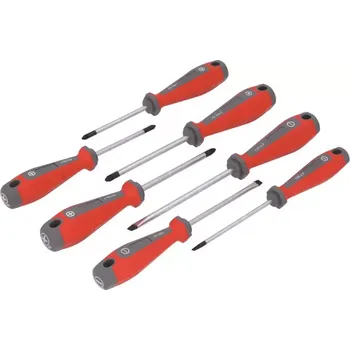 Šroubovák Sada šroubováků SL+PH+PZ, 2K, 7 dílná