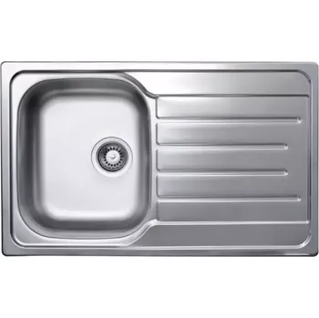 Granitový dřez Dřez EX338d 500/800 len+sifon