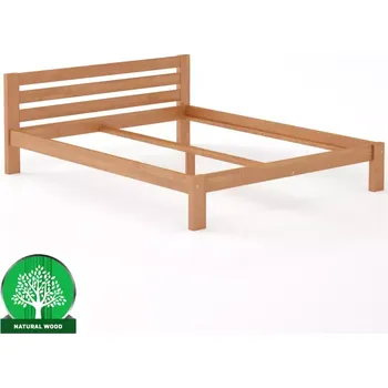 Ložnicová sestava Postel borovicová LK105–160x200 olše